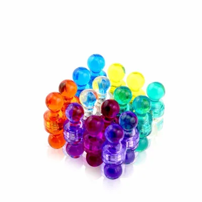 Factory Price Colorful Refridge Magnetic Push Pin for Sale