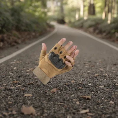 Unisex Half-Finger Polyester Fitness Gloves for Gym Outdoor Sports Cycling Fishing Motorcycle Adventures Sports Training