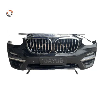 Hot Selling Used Front Bumper Kit with Grille Radiator Cooling Fan for BMW X3 G01 G02 G08 Second-hand