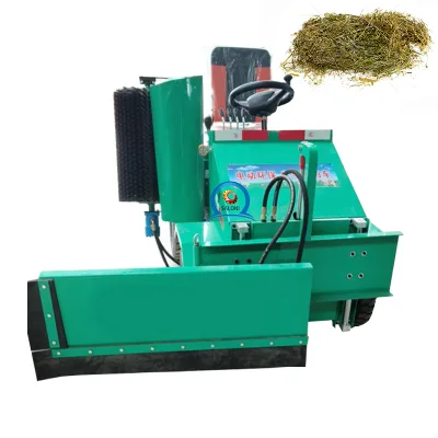 Heavy Duty Electric Feed Pusher for Large Dairy Farms Feed Distribution Machine for Cattle