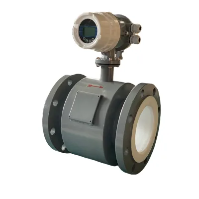 DN100 DN150 4-20mA Integrate Type Pulp Cement Sewage Flowmeter Coal Water Slurry Industrial Electromagnetic Flow Meter