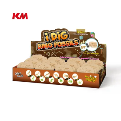 Factory Direct Sale Wholesale Dinosaur Eggs Archaeological Excavation Mini Dinosaur Model Children's Educational Other Toys