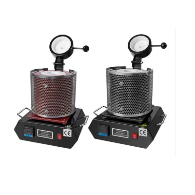 1150 Degree Mini Melting Furnace 2kg Gold Melting Machine