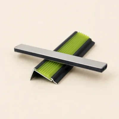 Wholesale Custom Size Cutting Bending Welding Anodizing Color Aluminum Metal Anti slip Strip Stair Nosing for Steps Thresholds