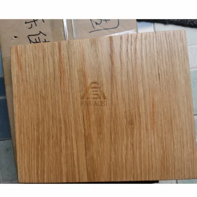 Factory Customized White Oak Wood Tread for Staircase