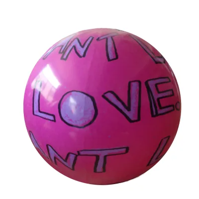 Custom Hot Sell Lovely Big Wasser Ball Pvc Inflatable Beach Ball with Logo Print
