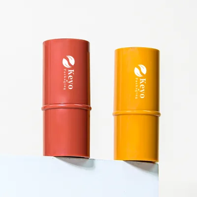 New Arrival Fashion Color Private Label Cheek Blush LIp Balm  Tube Top Filling.