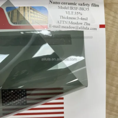Car Window Film Nano Ceramic Window Film for Car Black Papel Polarizado Para Aut Can Cut Shape