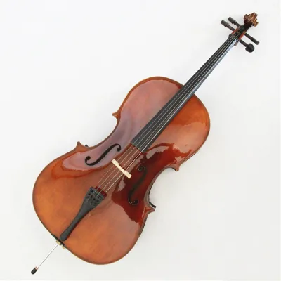 OEM Chinese Wholesale Customized Cello Tapes 4/4 Cello Instruments and Case Carbon Fiber Whit Bag String for Sale Plywood Body