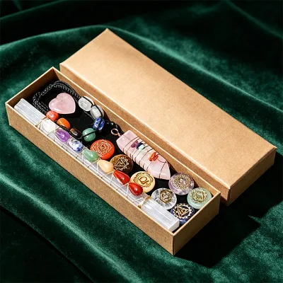 Bulk Wholesale Healing Energy Pure Gem Natural Crystal Semi-precious Chakras 7 Stone Crafts love Yoga Meditation Prayer Angel