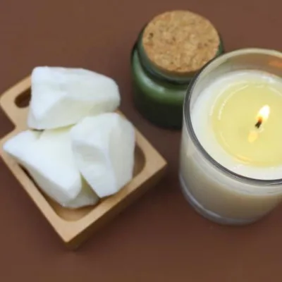 100% Pure Coconut Wax for Candle Making White Luxury Coconut Wax Natural DIY Handmade Coconut Wax