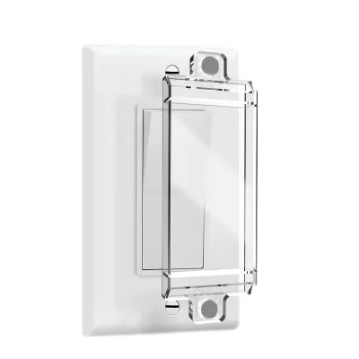 New Baby Wall Transparent Magnetic Light Switch Protective Cover Child Safety Plastic Protective Cover for Magnetic Switch