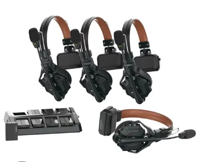 Hollyland Solidcom C1 Pro Wireless Intercom Headset System ENC Noise Cancellation for Church Drone Production Team Communication