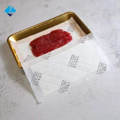 Wholesale Disposable Absorbent Meat Pads for Tray Fish and Poultry Food Soaker Pad Packaging & Printing Product