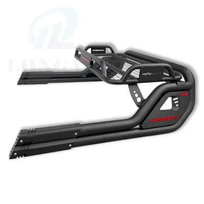 Custom Pickup Truck Roll Bar Stainless Steel Roll Bar With Roof Rack for Hamer