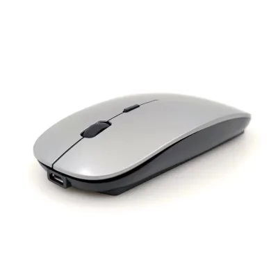 2024 Hot Sale Silent Wireless BT Mouse Rechargeable 2.4G Slim Portable Ergonomic Wifi Mouse