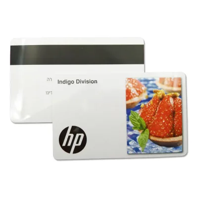 CMYK Customized Printing Plastic Magnetic Strip PVC Hotel Key Card