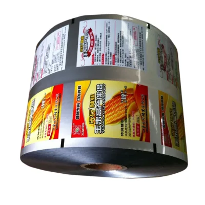 Plastic Packaging Sealing Film Printing Custom Logo for Cup Sealing