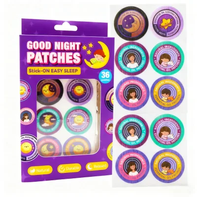 OEM Sleep Patches for Kids & Adults Melatonin-Free Non-Toxic Sleep Aid with Natural Oils & Bedtime Support