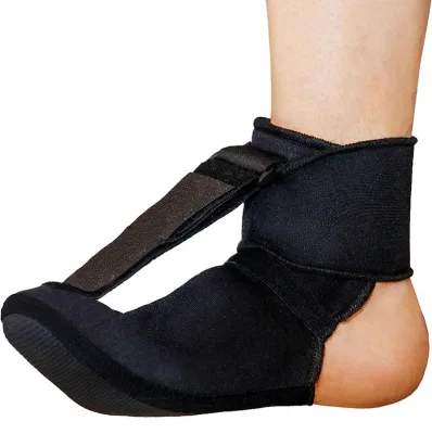 Soft Night Foot Splint Plantar Fasciitis Socks Drop Foot Brace Support for Ankle