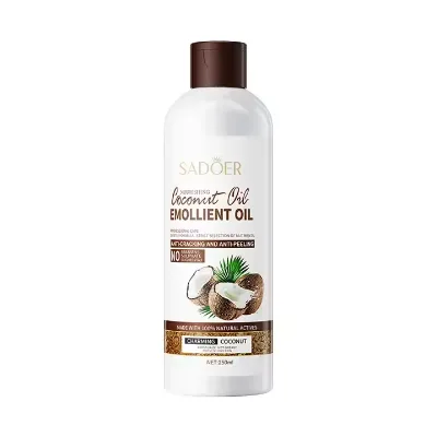 Private Label SADOER Coconut Series Organic Anti Frizz Hair Care Cream with Nourishing for for Dry Damaged Hair