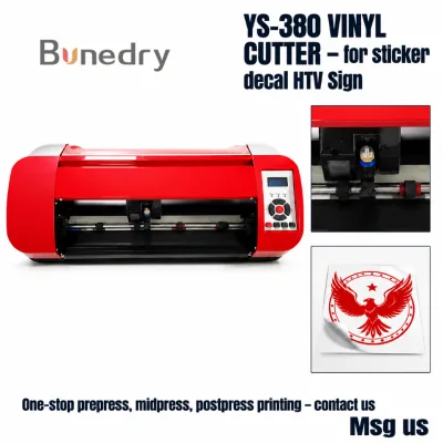 YS-380 Vinyl Cutter Plotter A3 Desktop Servo Motor Automatic Contour Cutting for Sticker Decal Sign Making