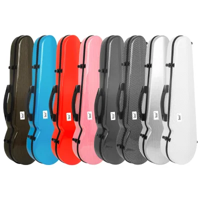 IRIN Wholesale Hot Sale 4/4 Violin Storage Protective Box Hard Bag Carbon Fibre Violin Case