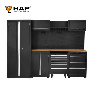 Industrial Metal Customized Garage Cabinet Workshop Wall Mount Combination Tool Cabinets