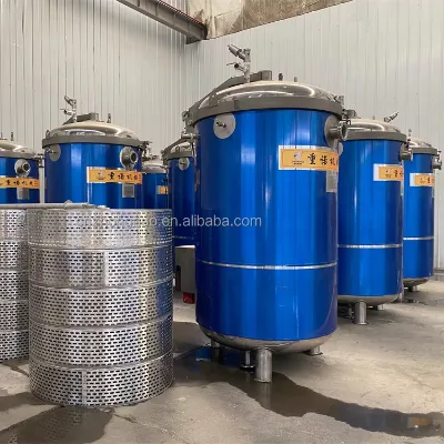 Steam Gas Heating High Pressure Cooking Pot Steam Jacketed Kettle Industrial Steam Pressure Cooker