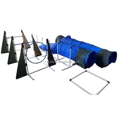Dog Agility Training Set Portable Backyard Agility Course