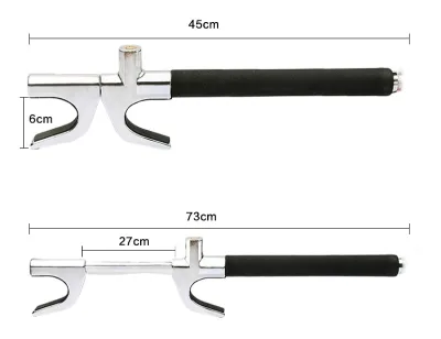 Steering Wheel Lock Anti-Theft Device Universal Retractable Car Club Steering Wheel Lock