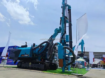 Remote Controlled Down the Hole Drill SWDE152B With 21Bar Air Compressor and Core Engine