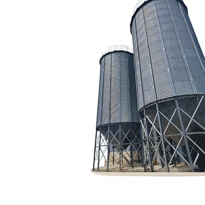 DaringFish Customized 500-5000 Tons Grain Splicing Galvanized Steel Automated Assembled Warehouse