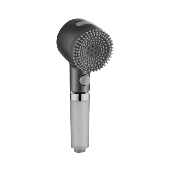 BOYI 4-Function ABS Rainwater Shower Head High-Pressure Water Saving Nozzle Bathroom Faucet Accessories