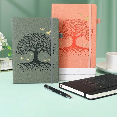 Personalized Journal Notebook A5 Paper Hardcover Custom Design Notebook Dairy Planner Note Book Gift Box Set With Custom Logo
