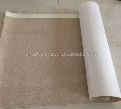 Pre Applied HDPE Foundation Waterproof Membrane with Granules UV Resistant Lifetime Warranty