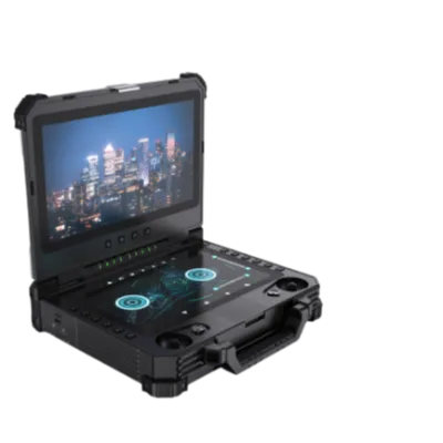 T40 UGV UAV Ground Control Station Aluminum Shell With 27 Physical Channels