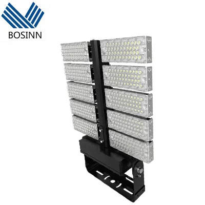 Sport Hall Stadium Light Rotate Angle Led Modules Projector Lamp 500W 1000W Basketball Football Field High Mast Lamp