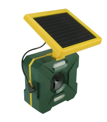 Double Sides Solar Wild Animal Repeller Pest Control Dog Cat Raccoon Deer Deterrent Ultrasonic Bird Repellent OEM Support