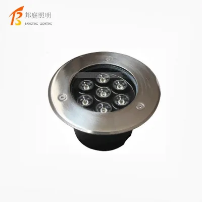 6w 7w 9w 12w 15w 24w 36w Round COB Outdoor IP67 Stainless Steel Led Underground Lamp
