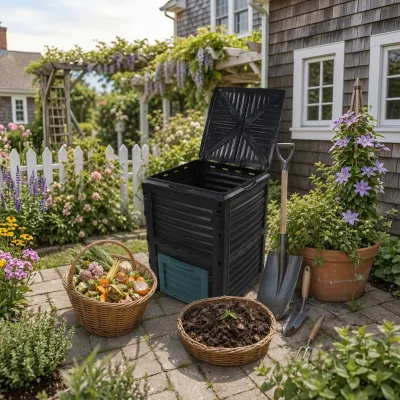 Food Composter Bin for Mushroom Fertilizer PP Mixing Machine