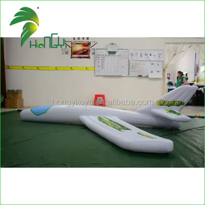 Most Popular Waterproof Inflatable Glider / PVC Hongyi Toys Inflatable Plane Model