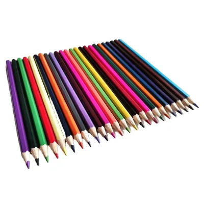 Factory 7" 24pcs  Wooden Colored Colorful Color PencilPencils for Adults Artist Drawing Painting