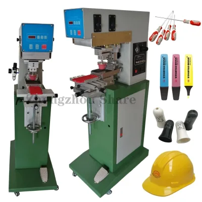 Single Color Manual Printers Pad Printer 2 Color for Watch