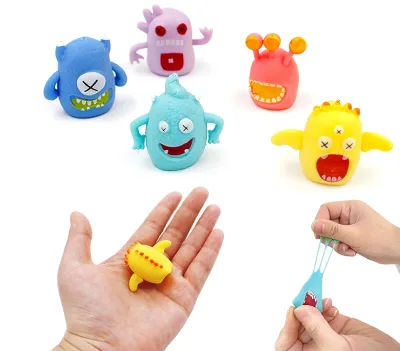 Monster Stretchy Finger Puppets Fidget Toy,Soft Finger Doll Toys  Cute New Design Custom Animal Customization Toy