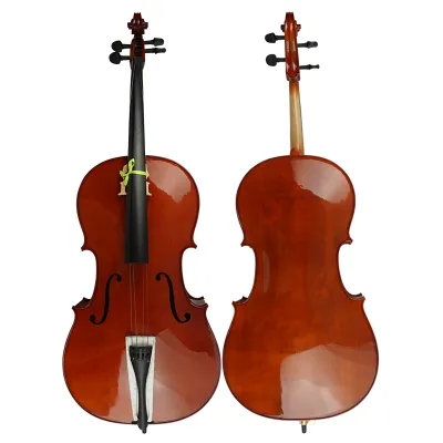 Sinomusik Brand High Quality Primary Beginner Plywood Cello 4/4 Size SCP01A