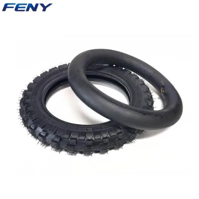 2.50-10 Motorcycle Tire and Inner Tube Set for off Road Pit Dirt Rocket Bike DR49/DB10/PW50/YZinger/TTR50/KDX50/DR-Z70/JR50