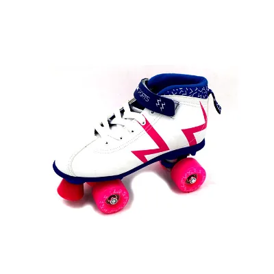 Factory Price PVC/PU/LED 4 Wheels Led Roller Skate Shoes Adjustable Four Wheel Roller Skate Shoes With Great Price