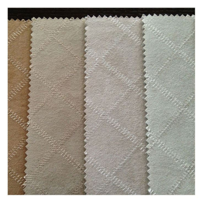 Competitive Price Latest Design Foam Backed Suede Fabric
