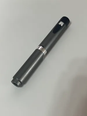 Plato Metal Reusable V2 60IU 3ml Injection Pen, Smooth Precise Auto Injector